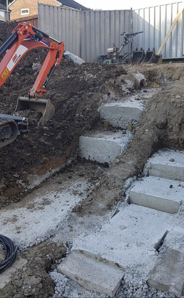 Building Foundations by Moorlands Property Renovations - In and around Staffordshire area